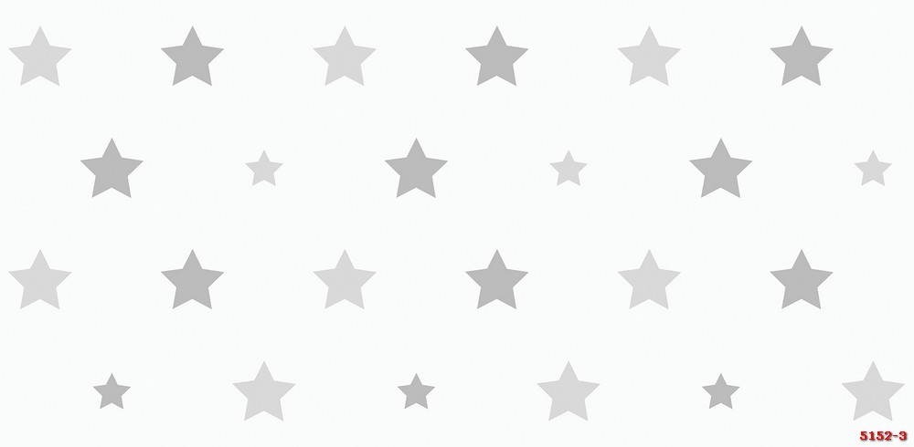 Giấy dán tường ngôi sao màu ghi 5152-3